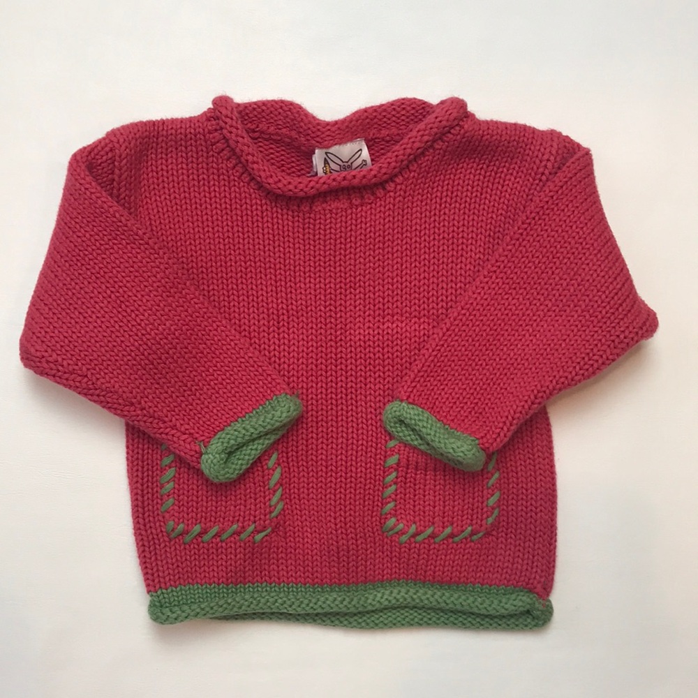 Jack Rabbit Sweater (size 0-6m)